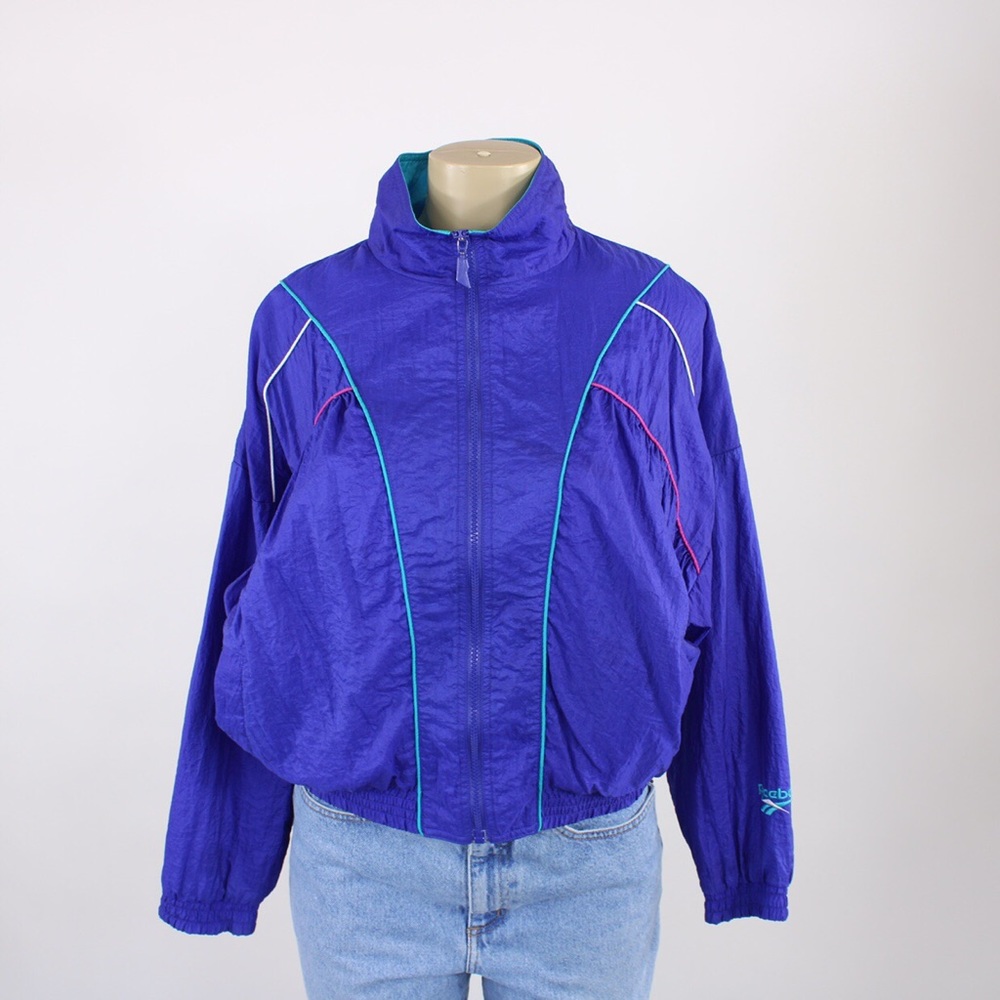 Vintage Reebok windbreaker jacket